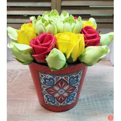 Buchet multicolor