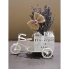 Bicycle with lavender