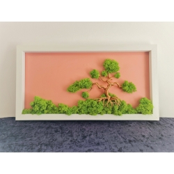 Bonsai din sarma cupru fond...
